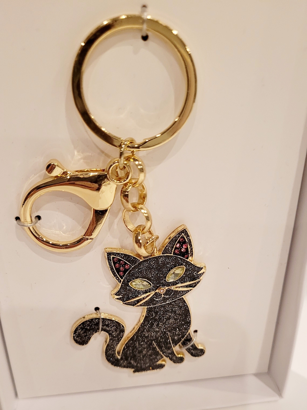 BaubleBar Feline Pretty Black Cat Charm